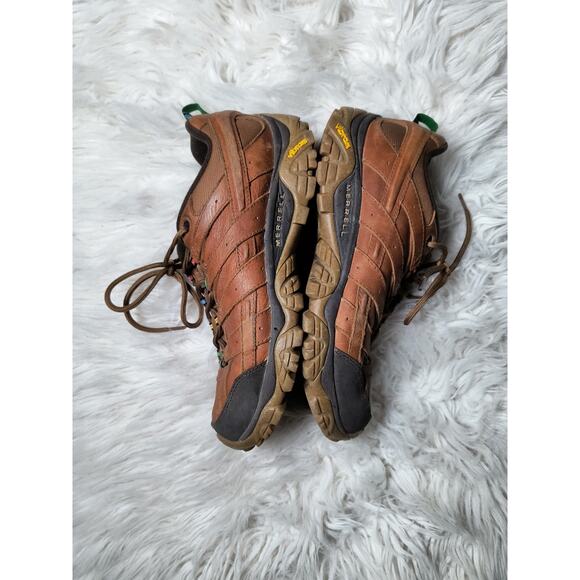 Merrell Moab 2 Earth Day J50497 Mountain Hiking Footwear Brown Leather US 11 W - Picture 3 of 9